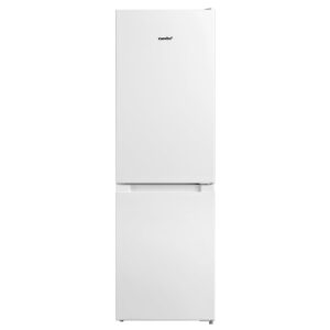 comfee' freestanding fridge freezer 174 litre rcb169wh2(e) low frost fridge with reversible door hinge energy saving led lights & adjustable thermostat – low noise white