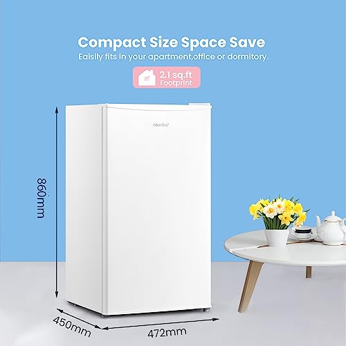 comfee' rcd93wh2(e) under counter fridge, 93l small fridge with cooler box, interior light comfee' rcd93wh2(e) under counter fridge, 93l small fridge with cooler box, interior light