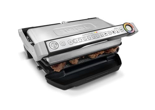 tefal gc722d40 optigrill plus x large grill with 9 automatic settings and cooking sensor tefal gc722d40 optigrill plus x large grill with 9 automatic settings and cooking sensor
