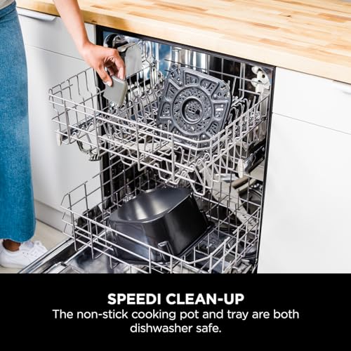 ninja speedi 10 in 1 rapid cooker, air fryer and multi cooker, 5.7l, meals for 4 in 15 minutes, air fry, steam ninja speedi 10 in 1 rapid cooker, air fryer and multi cooker, 5.7l, meals for 4 in 15 minutes, air fry, steam