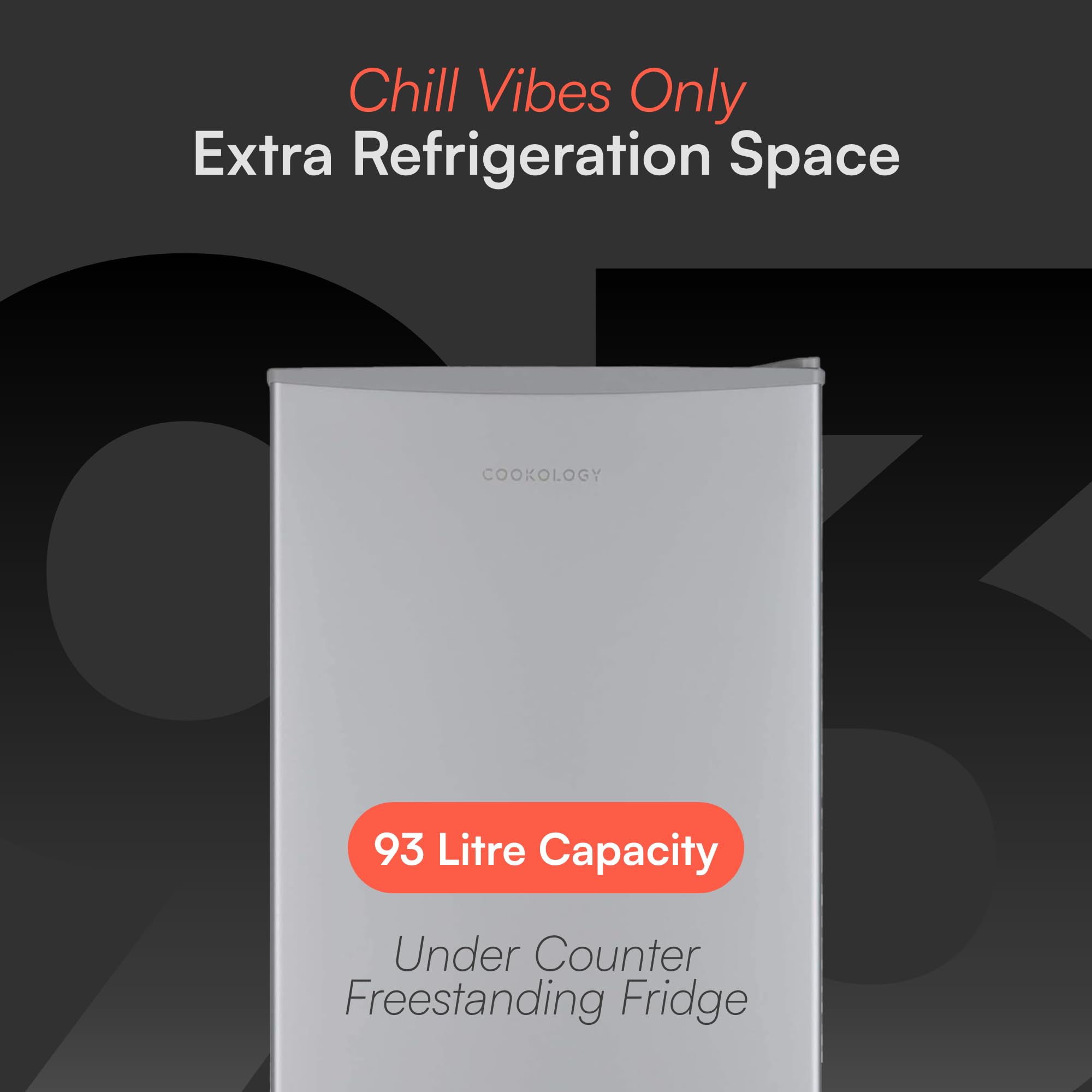 cookology ucif93bk freestanding under counter fridge in silver 93 litre capacity cookology ucif93bk freestanding under counter fridge in silver 93 litre capacity