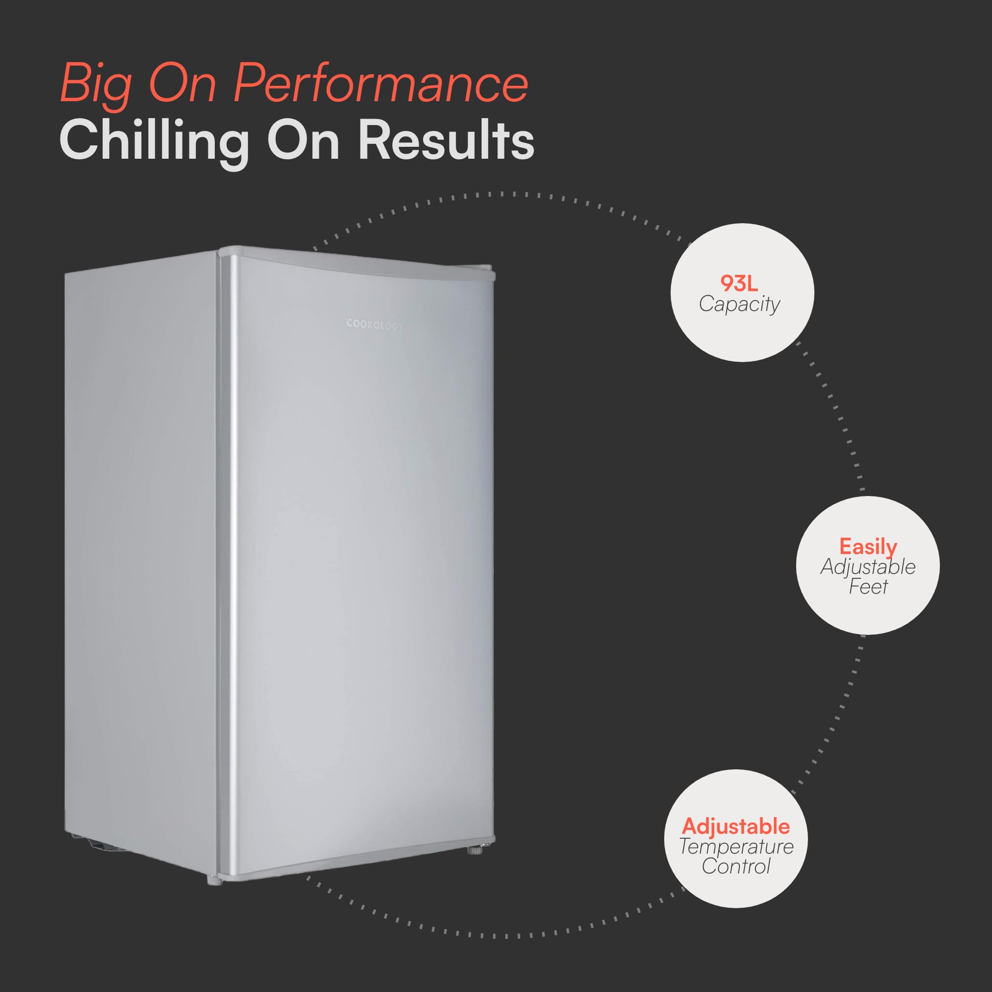 cookology ucif93bk freestanding under counter fridge in silver 93 litre capacity cookology ucif93bk freestanding under counter fridge in silver 93 litre capacity