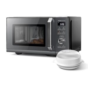 toshiba 26l air fry auto menu combo 6 in 1 900w microwave oven with steamer in morandi grey