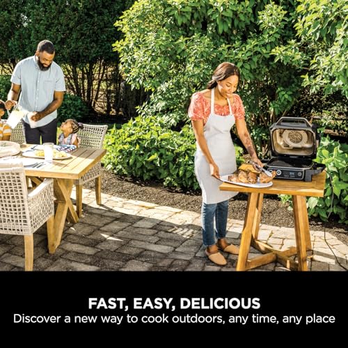 ninja woodfire electric bbq grill & smoker, 7 in 1 outdoor grill & air fryer, roast, bake, dehydrate ninja woodfire electric bbq grill & smoker, 7 in 1 outdoor grill & air fryer, roast, bake, dehydrate