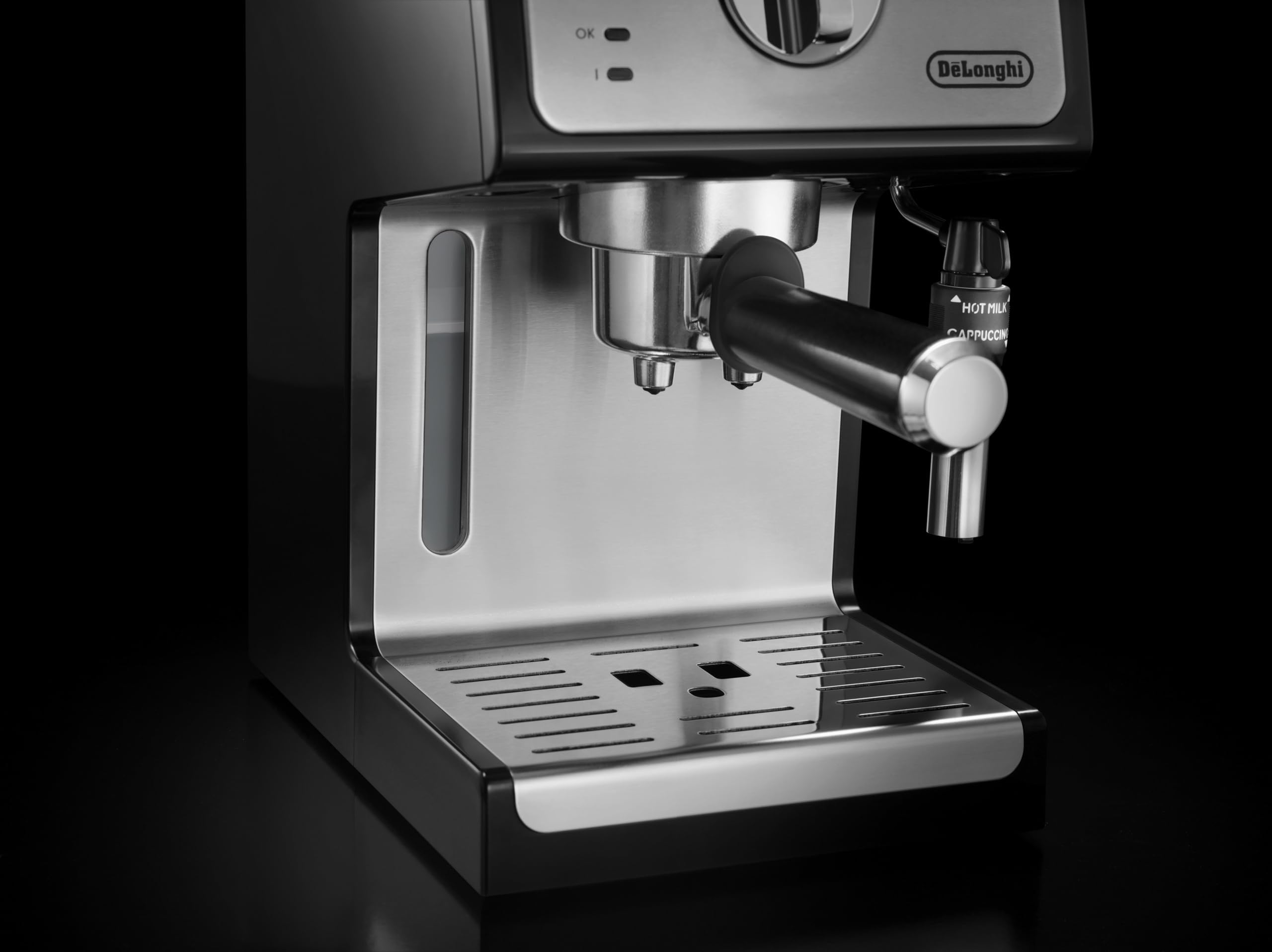 de'longhi ecp35.31traditional barista pump espresso machine, coffee and cappuccino maker, black de'longhi ecp35.31traditional barista pump espresso machine, coffee and cappuccino maker, black