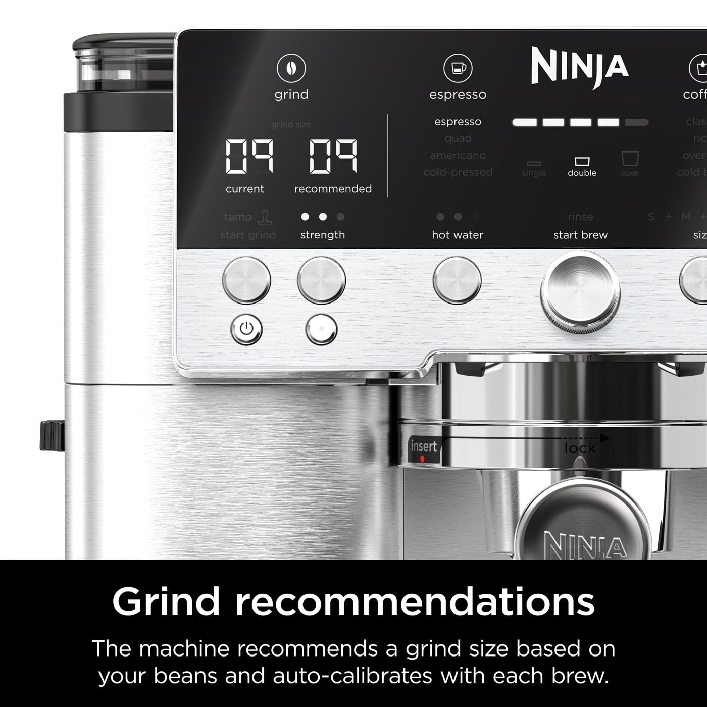 ninja luxe premier 3 in 1 coffee machine, latte, cappuccino, cold brew & espresso maker ninja luxe premier 3 in 1 coffee machine, latte, cappuccino, cold brew & espresso maker