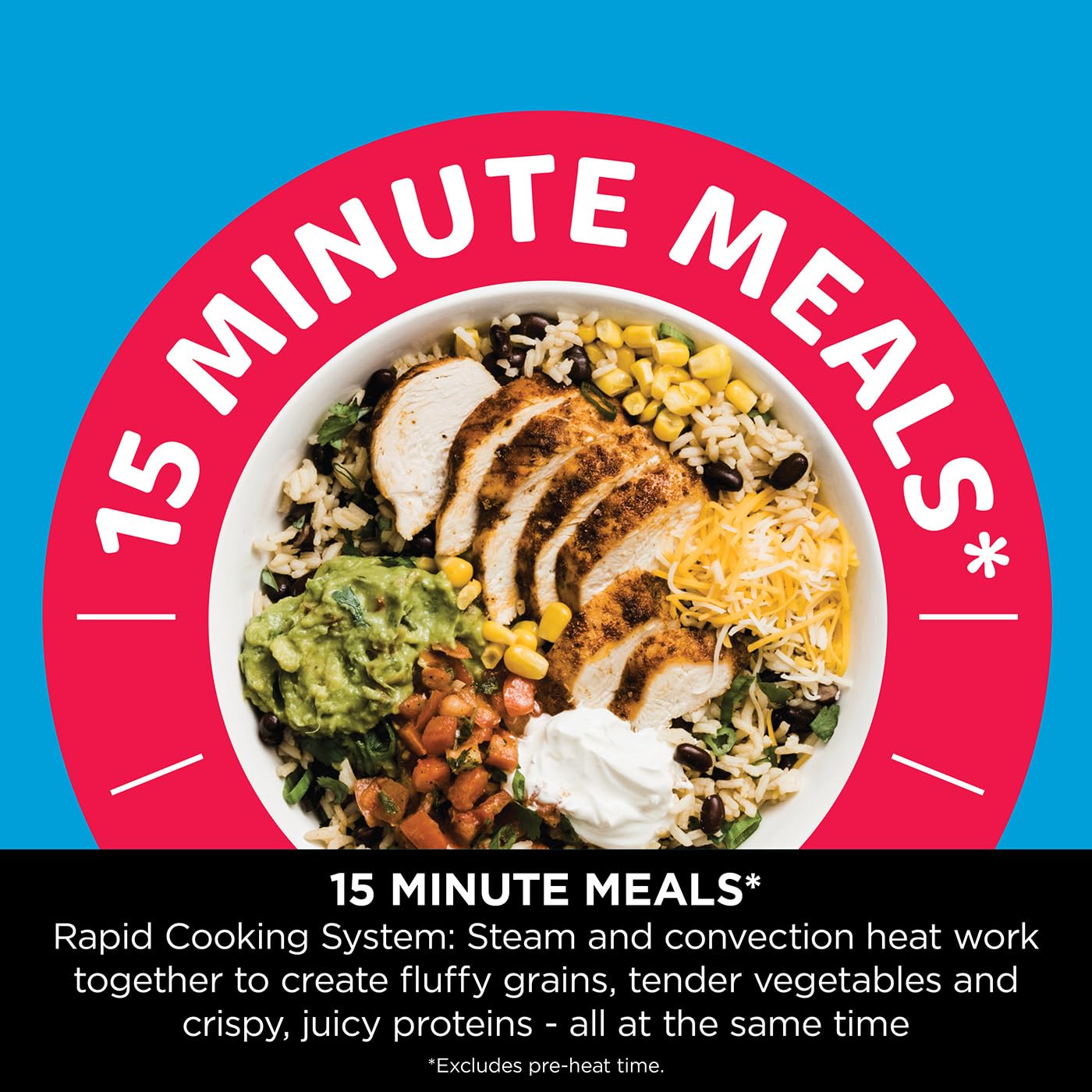 ninja speedi 10 in 1 rapid cooker, air fryer and multi cooker, 5.7l, meals for 4 in 15 minutes, air fry, steam ninja speedi 10 in 1 rapid cooker, air fryer and multi cooker, 5.7l, meals for 4 in 15 minutes, air fry, steam