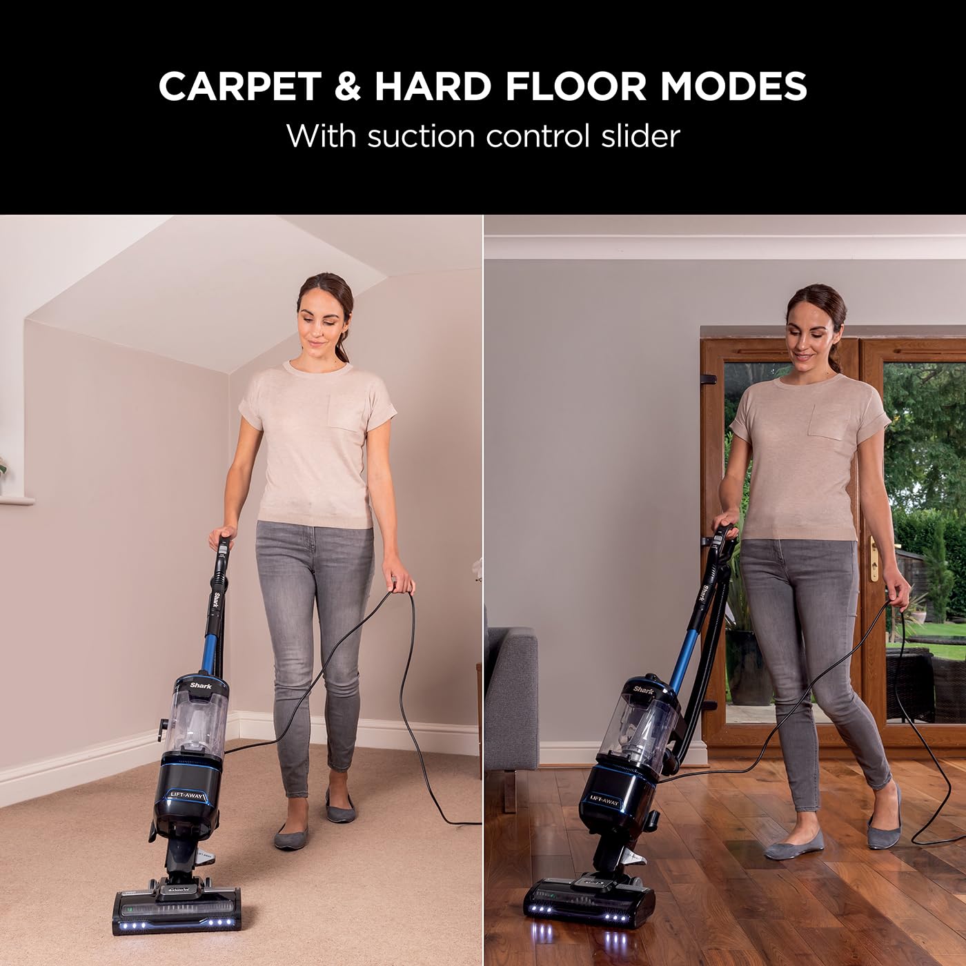 shark corded upright vacuum cleaner 1.1l with lift away technology, led headlights, anti allergen shark corded upright vacuum cleaner 1.1l with lift away technology, led headlights, anti allergen