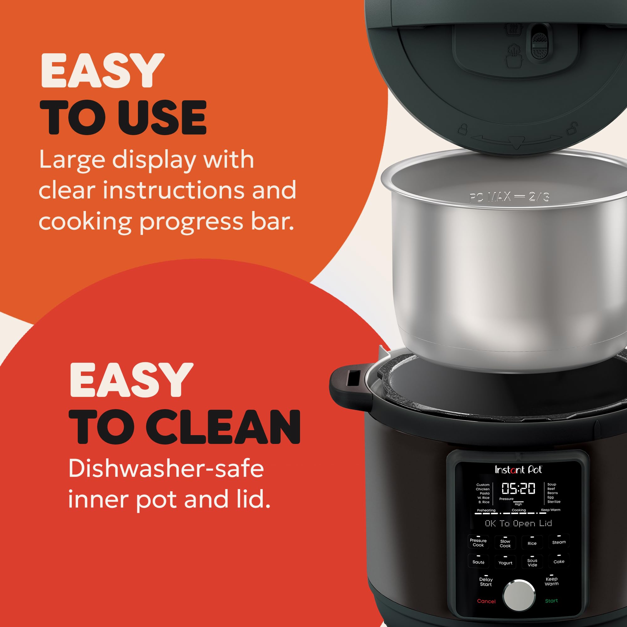 instant pot duo plus with whisperquiet multi cooker 5.7l black, electric pressure cooker, slow cooker instant pot duo plus with whisperquiet multi cooker 5.7l black, electric pressure cooker, slow cooker