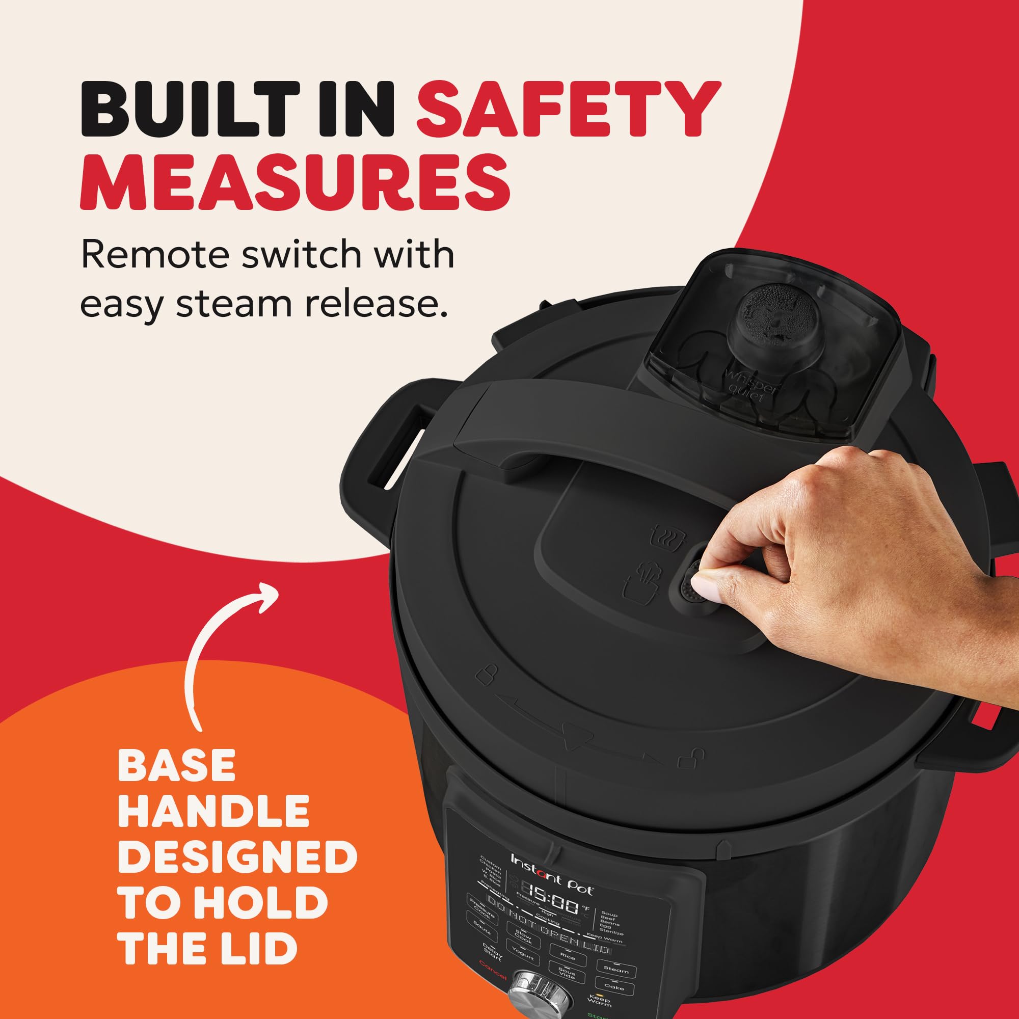 instant pot duo plus with whisperquiet multi cooker 5.7l black, electric pressure cooker, slow cooker instant pot duo plus with whisperquiet multi cooker 5.7l black, electric pressure cooker, slow cooker