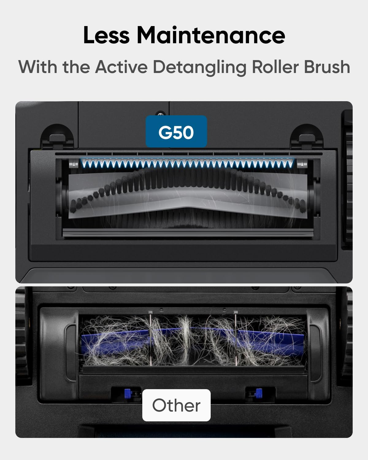 eufy g50 robot vacuum cleaner with 4,000 pa strong suction, pro detangle comb, roller brush eufy g50 robot vacuum cleaner with 4,000 pa strong suction, pro detangle comb, roller brush