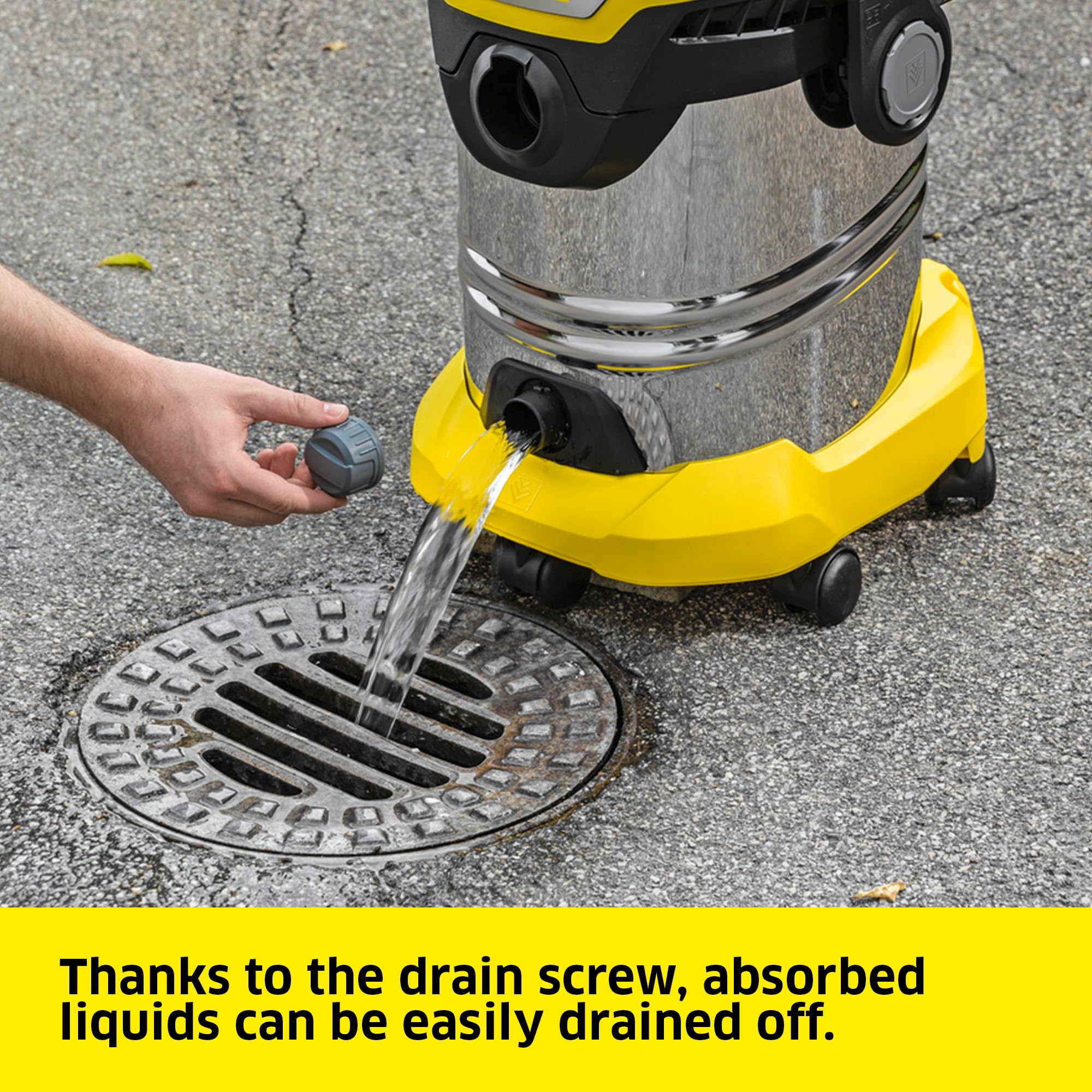 kärcher wet and dry vacuum cleaner wd 6 p premium, blower function, 1,300 w, stainless steel container kärcher wet and dry vacuum cleaner wd 6 p premium, blower function, 1,300 w, stainless steel container