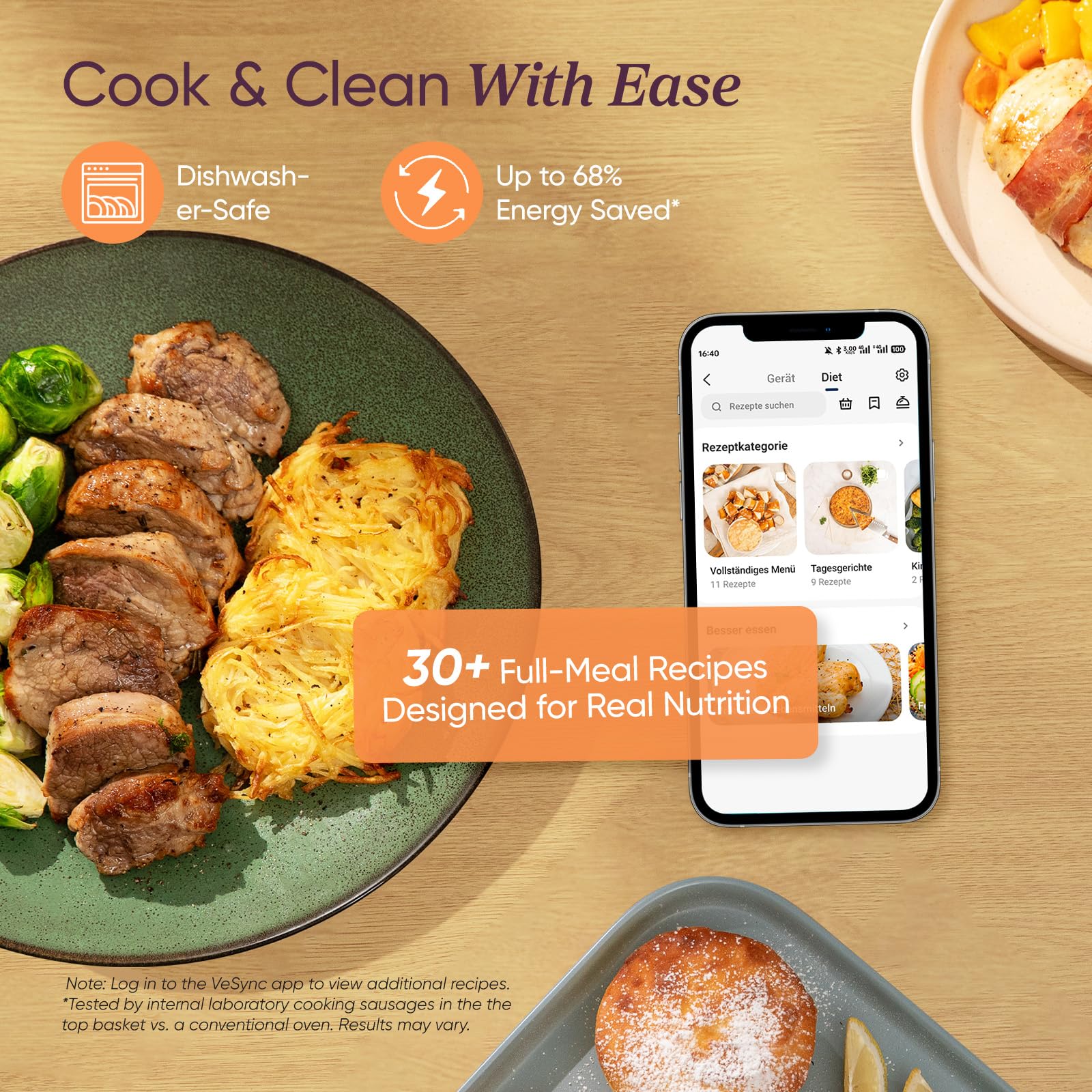 cosori turbotower dual air fryer, 10.8l space saving stacked design, 3 layer cooking cosori turbotower dual air fryer, 10.8l space saving stacked design, 3 layer cooking