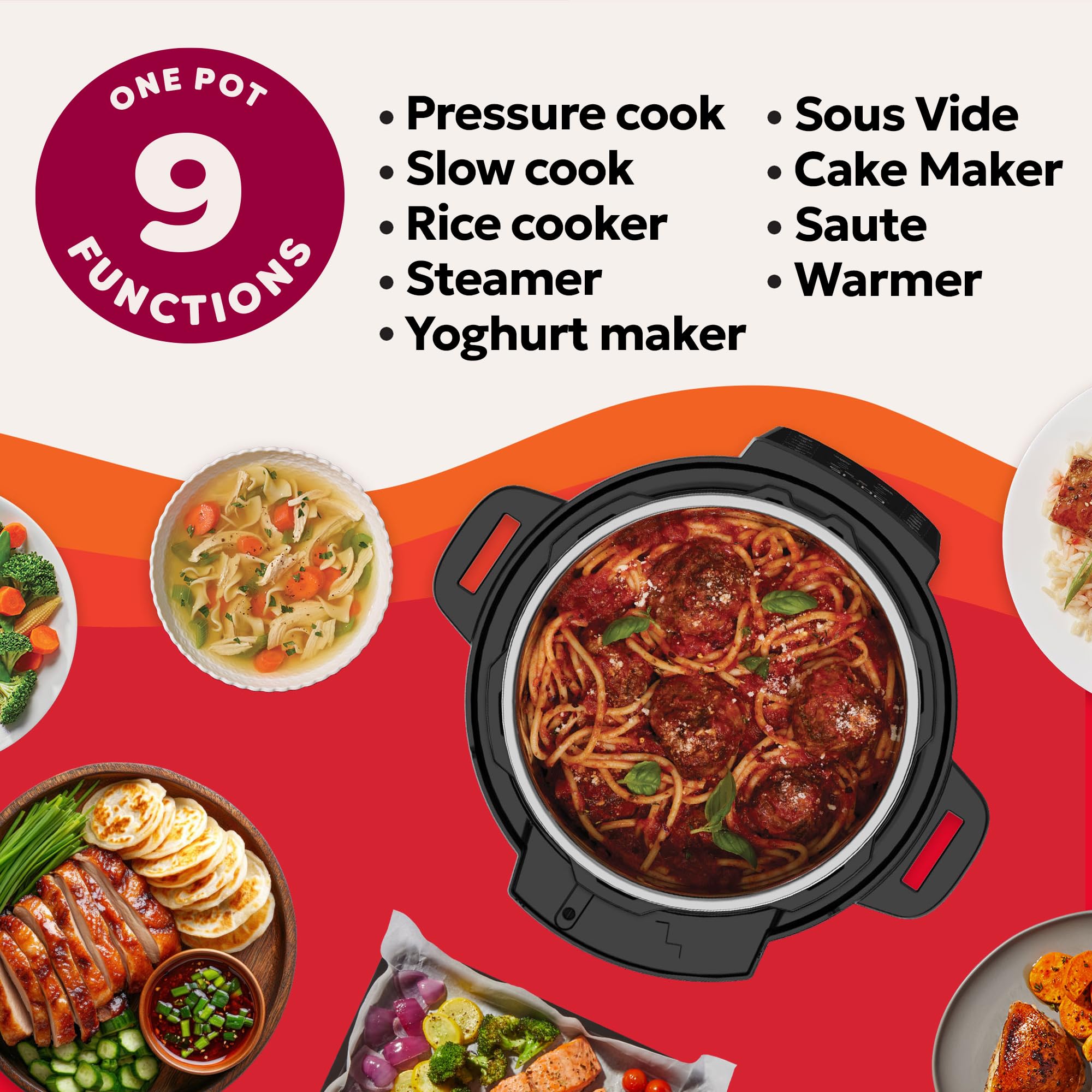 instant pot duo plus with whisperquiet multi cooker 5.7l black, electric pressure cooker, slow cooker instant pot duo plus with whisperquiet multi cooker 5.7l black, electric pressure cooker, slow cooker