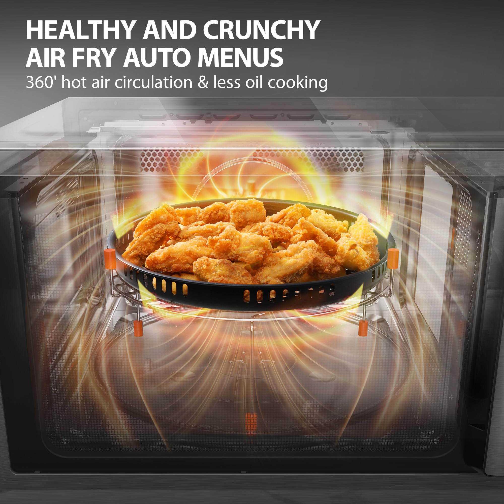 toshiba air fry auto menu combo 5 in 1 26l countertop microwave oven, broil, bake, combi toshiba air fry auto menu combo 5 in 1 26l countertop microwave oven, broil, bake, combi