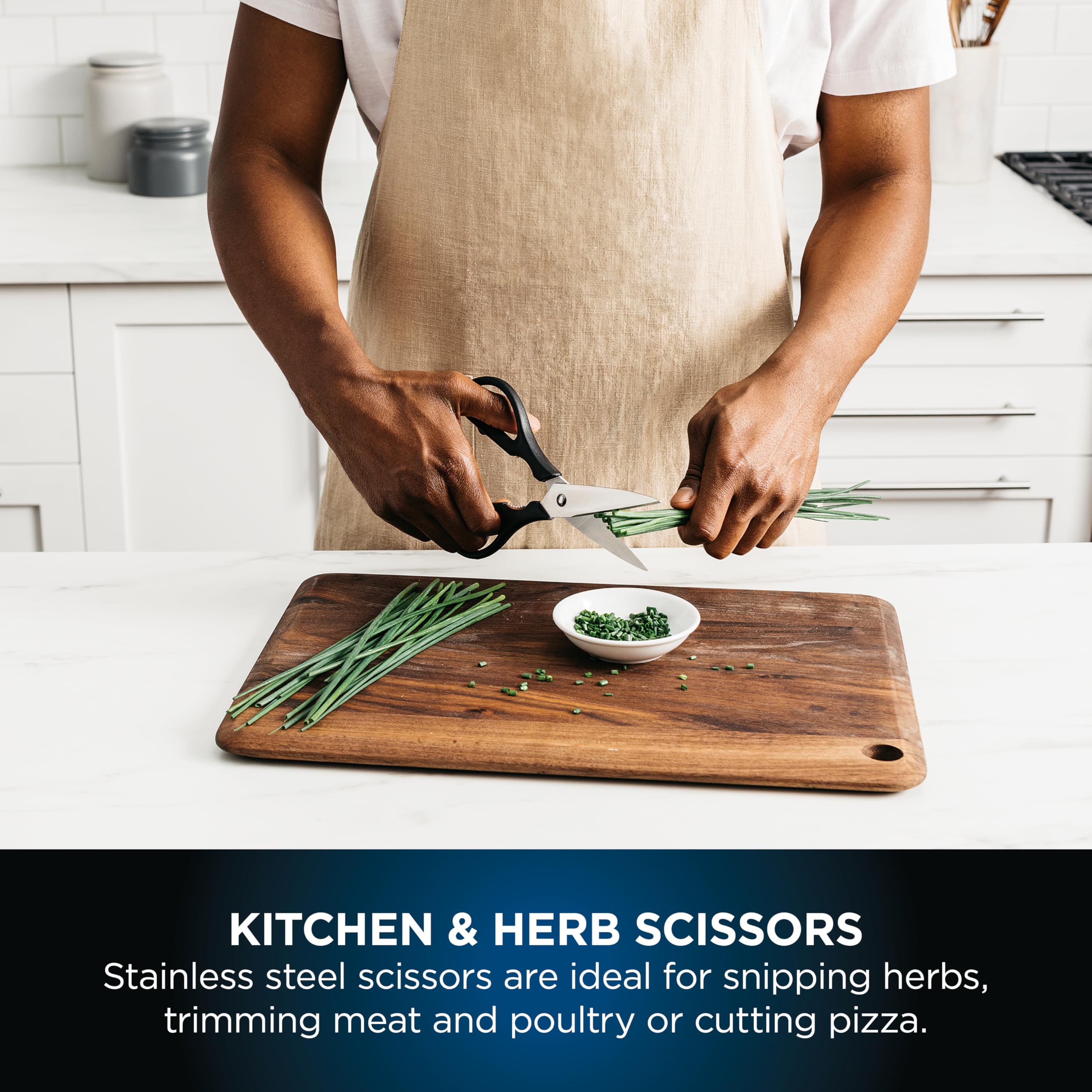 ninja foodi staysharp knife block with integrated sharpener; 5 knives and scissors (1 pair), sharp 6 piece knife set ninja foodi staysharp knife block with integrated sharpener; 5 knives and scissors (1 pair), sharp 6 piece knife set