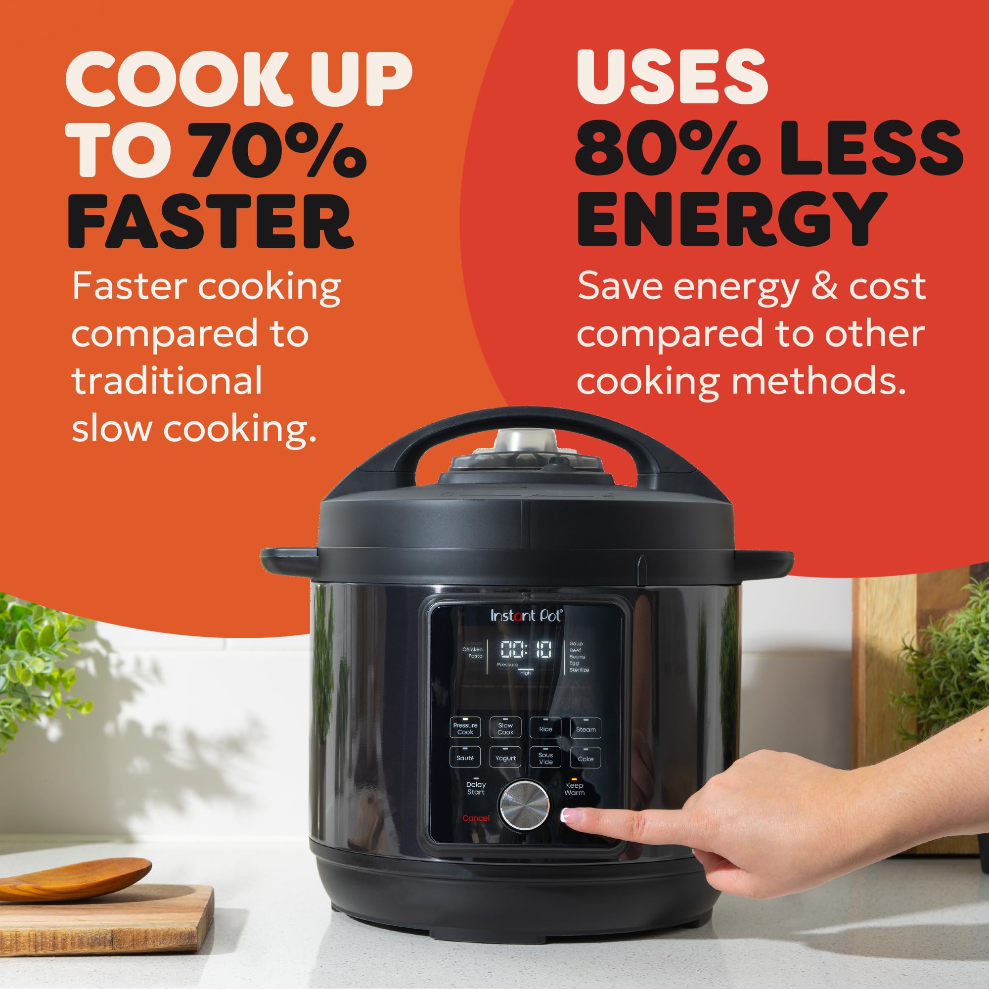 instant pot duo plus with whisperquiet multi cooker 5.7l black, electric pressure cooker, slow cooker instant pot duo plus with whisperquiet multi cooker 5.7l black, electric pressure cooker, slow cooker