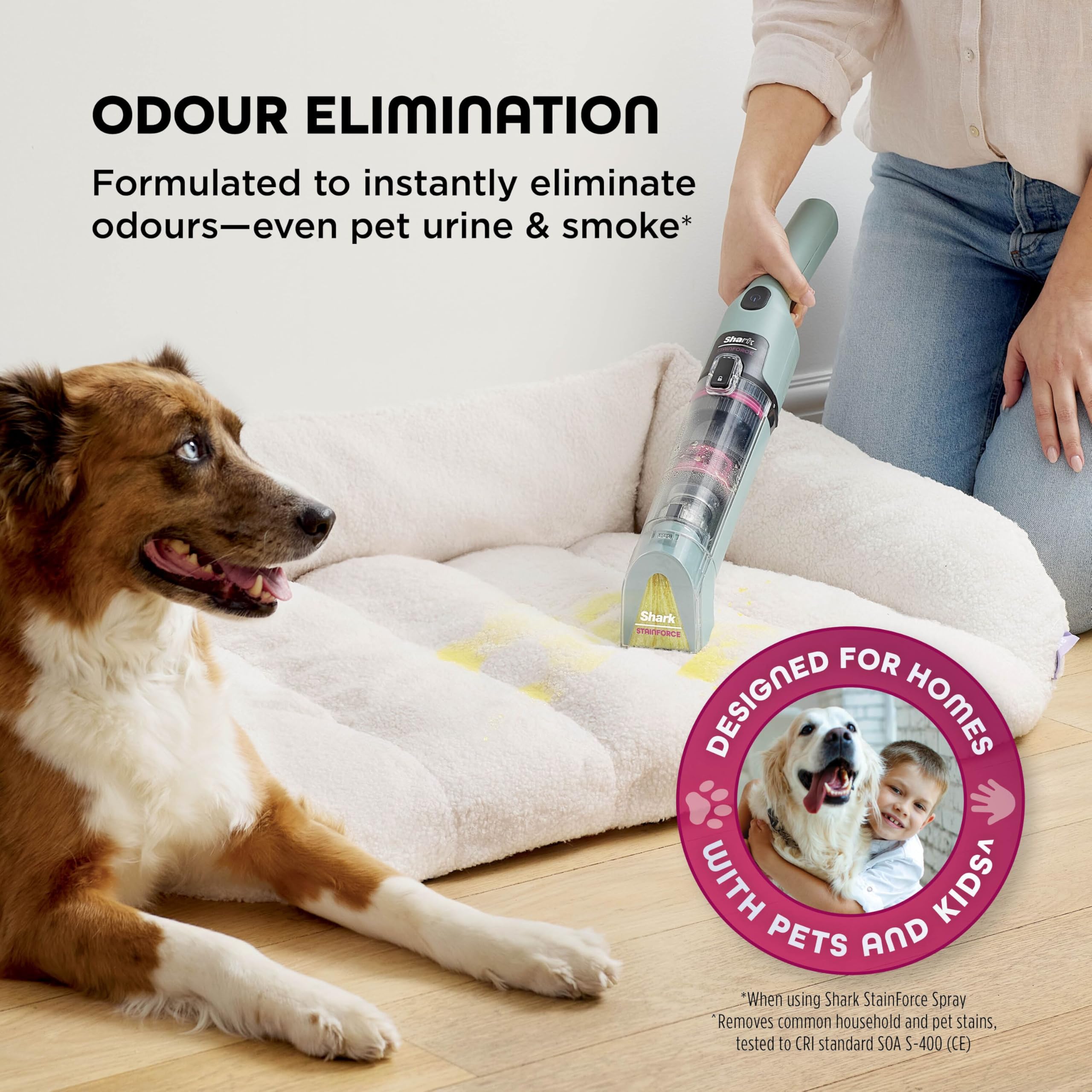 shark stainforce cordless spot cleaner lightweight & portable spot, stain, & odour eliminator for carpets shark stainforce cordless spot cleaner lightweight & portable spot, stain, & odour eliminator for carpets